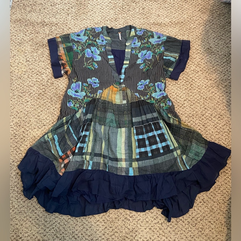 Free People Printed Agnes Dress